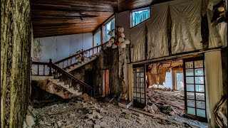 Abandoned military housing and offices in Yongin, South Korea