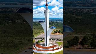 Torre de TV Digital - Brasília - DF 🇧🇷 #oscarniemeyer #torre #brasilia #df #drone