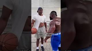 when football players play basketball|GymMotivation#gymmotivation #shorts