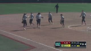 UNCW Softball Game 1 Highlights vs Elon | 3-16-24