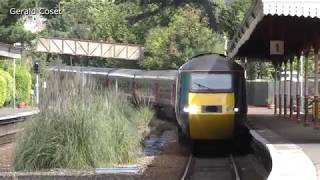 A trip by GWR HST from Exeter St Davids to Paignton - on board and from the lineside