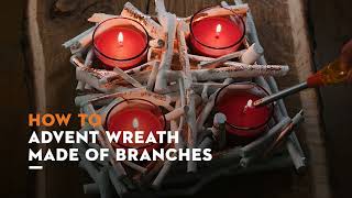 How to Make an Advent Wreath