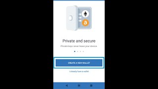 ALIENO. Initial configuration and creation of your crypto wallet in Trust Wallet. ALIENO token.