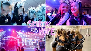 SPIRIT OF HOPE VLOG 2023 *cheer competition* | Mia Rits