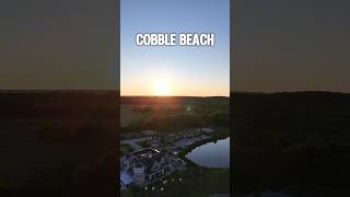 This course MUST BE on your bucket list!! 😍 #golfcourse #dronefootage #drone #sunsetview #golfing