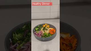 Easy & Healthy Vegetarian Dinner😊  #healthydinnerrecipe  #youtubeshorts