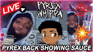 Pyrex Whippa Back On IG Live! 👀 Cooking Beats🔥😤