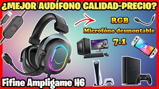 Audífono 7.1 RGB con un buen Micrófono!! | Fifine Ampligame H6