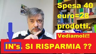 Svuota la spesa IN's 🥯🥩 confronti con LIDL ed Eurospin, ridendo e scherzando🌞🌞🌞