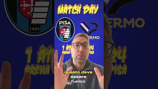 Vigilia di Pisa-Palermo #shorts #pisa #palermo #serieb #pisasportingclub #pisasc #pisapalermo