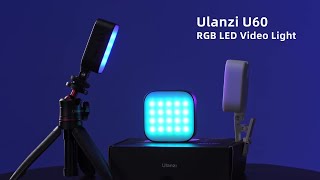 New Release | Ulanzi U60 RGB Video Light