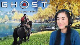 This Game is So Beautiful! | Ghost of Tsushima Pt. 2 Lets Play (Tale of Sensei Ishikawa)