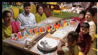 PLATFORM 65 Restaurant | The train Restaurant in Hyderabad | Food served on real train |