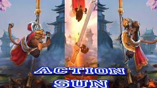 Epic Mobile Legends Action with Sun