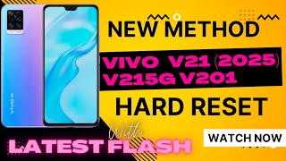 Vivo V21 5G (V2050) Hard Reset ll All Type Pin, Password, Pattern Lock Remove Without PC 100% Free