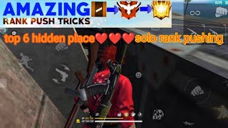 Top 6 hidden place ❤❤ solo rank pushing❤❤ no hacked 😇😇no eliminate 🕵🕵zabeer king gaming