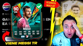 ICONOS MAX. 87 ¿VALE LA PENA LA MEJORA? | MESSI EN EL EQUIPO 2 | NOTICIAS DE FC 25 ULTIMATE TEAM