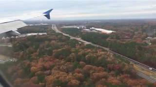 Allegiant | St. Petersburg to Richmond | Overcast landing in Richmond