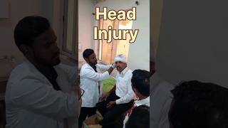 HEAD INJURY || HOSPITAL || BANDAGING PROCEDURE || SHORT || TRAINING