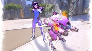 VER RARE D.Va Glitch..?! | Overwatch Best and Funny Moments - Ep.173