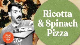 How to Make Ricotta and Spinach Pizza