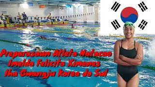 Atleta Imelda Felicita Ximenes iha Gwangju Korea do Sul