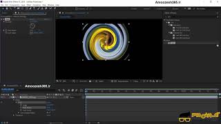 نحوه اعمال و تاثیر گذاری افکت ها (Effects) بر روی فایل ها در نرم افزار افترافکت سی سی After Effe...