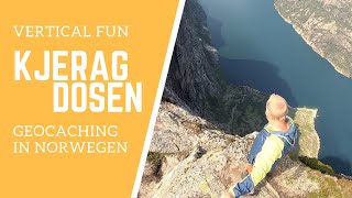 Wanderung zum Kjeragbolten - Geocaching in Norwegen