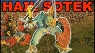 The Rise of Sotek | Total Warhammer 3 Skink Only Campaign #2