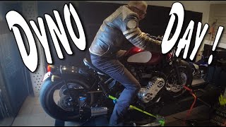 The Triumph Bobber hits the Dyno, what did it make? what happened?