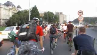 Critical Mass Budapest - 09/2012 (PART 1)