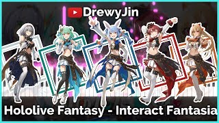 [Hololive Piano] How To Play Hololive Fantasy Original - Interact Fantasia DrewyJin