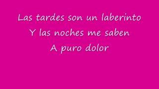 A Puro Dolor Lucero Letra