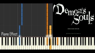 Demon's Souls - The Beginning (Piano Tutorial Synthesia)