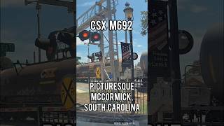 Picturesque McCormick, South Carolina, CSX M692