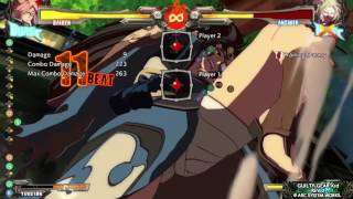 Testing Out GGXrd Rev 2 - Baiken