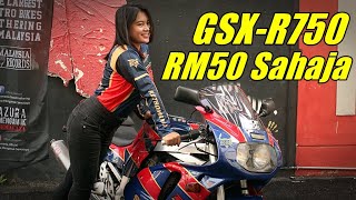 RM50 Sahaja Boleh Dapat Motor GSXR 750 Ni (Part-1)