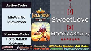 4th New Gift Code Update Idle War