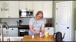 How to mix infant formula powder safely