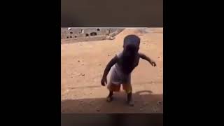 cute African dancer