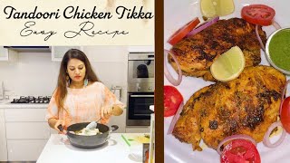 Easy Tandoori Chicken Tikka recipe without Tandoor/ Oven | #Goavlog6  Megha Dhade Vlogs #meghasmagic