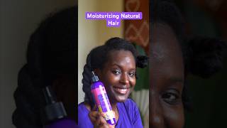 Moisturize with me #naturalhaircare #shorts #4chair #naturalhair #shortsfeed #haircareregimen