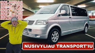 ROLANDAS: NUSIVYLIAU TRANSPORT'IU