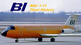 Braniff International Airlines BAC 1-11 Fleet History (1965-1972)