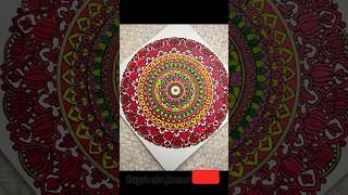 Day 14 Random mandala art series- Ornate Mandala final Part #paintwithme #mandala #shorts