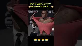 ISRAEL ADESANYA BIGGEST RIVAL?! #ufc #shorts #mma #funny #viral