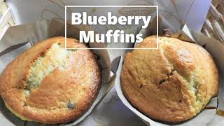 SUPER MOIST BLUEBERRY MUFFIN! Easy to bake, must try it! #blueberrymuffin #baking #simplerecipes