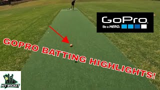 CENTREWICKET GOPRO CRICKET PRACTISE ON CHRISTMAS DAY! - Naji Batting Highlights!