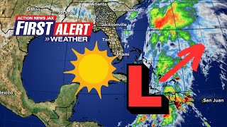 Jacksonville weekend sunshine (finally!) and tracking a Caribbean storm