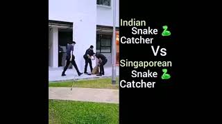 Snake Catcher India v/s Singapore